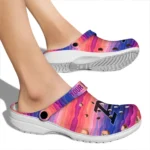 personalized akron zips wavy stripes clogs best selling