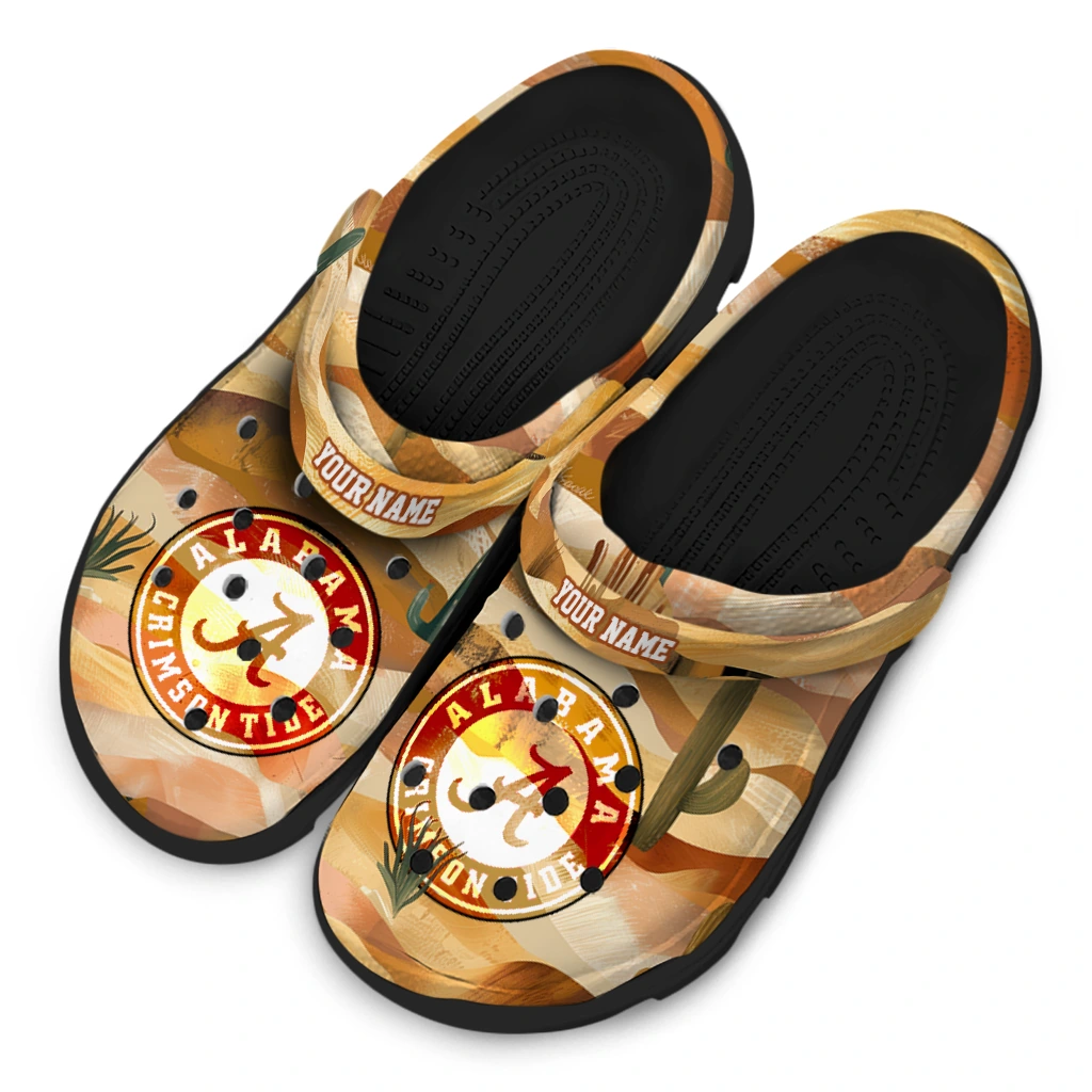 personalized alabama crimson tide desert layers clogs latest model personalized alabama crimson tide desert layers clogs latest model