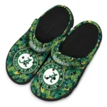 personalized alabama crimson tide tropical leaves clogs best selling