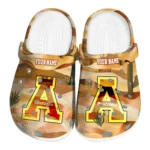 personalized appalachian state mountaineers desert layers clogs best selling