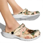 personalized arizona cardinals desert cactus pattern clogs best selling