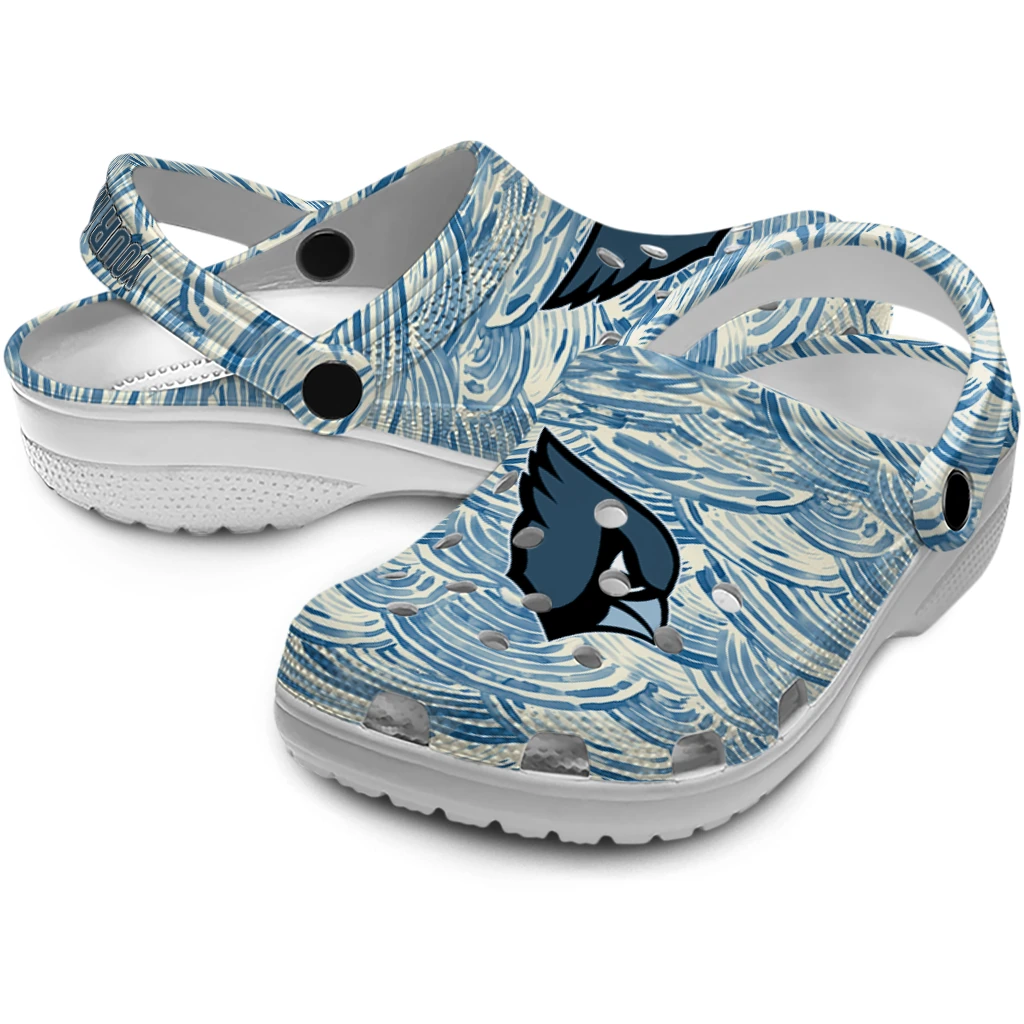 personalized arizona cardinals sea swirls clogs high quality personalized arizona cardinals sea swirls clogs high quality