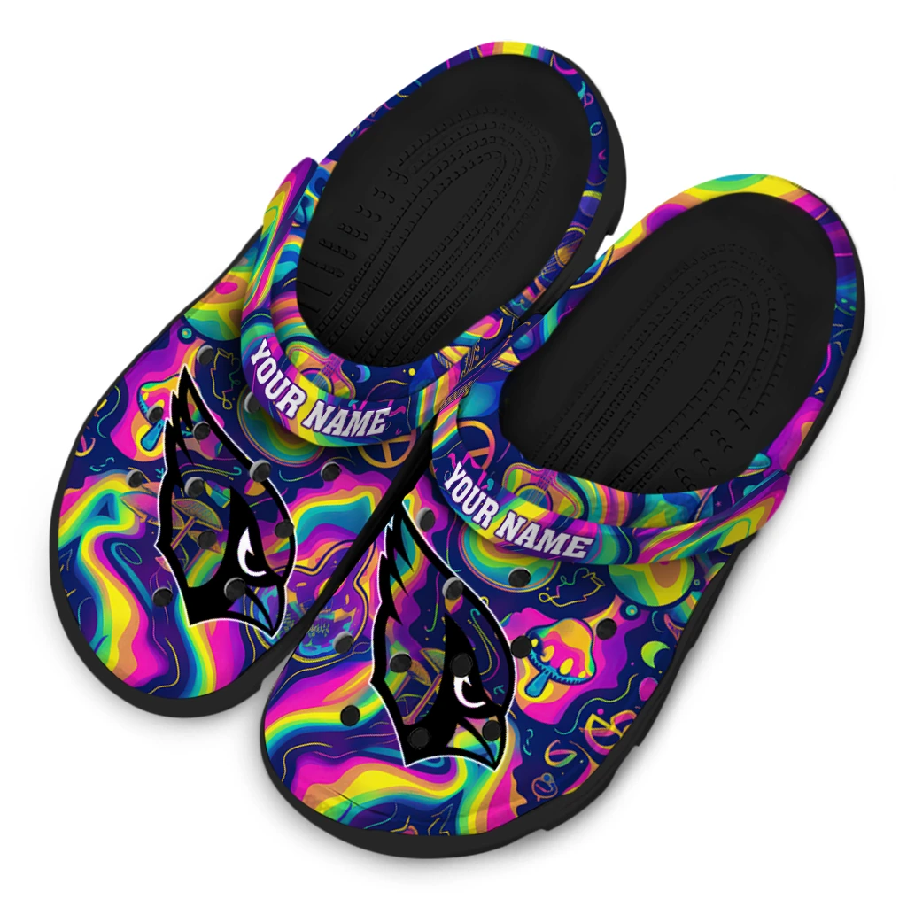 personalized arizona cardinals swirling mushrooms clogs latest model personalized arizona cardinals swirling mushrooms clogs latest model