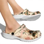 personalized arizona coyotes desert cactus pattern clogs best selling