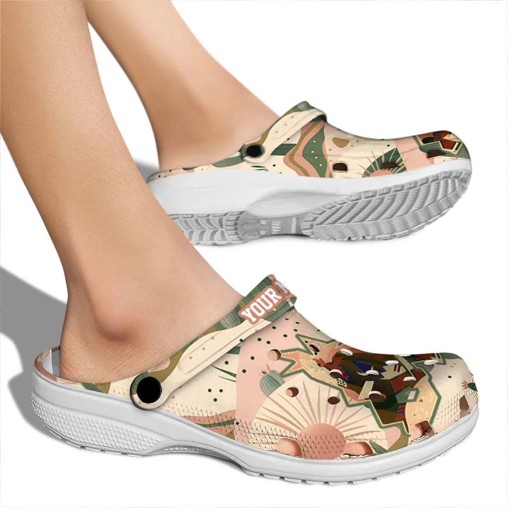 personalized arizona coyotes desert cactus pattern clogs fashion forward personalized arizona coyotes desert cactus pattern clogs fashion forward