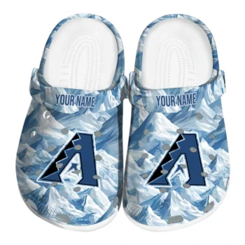 personalized arizona diamondbacks mountain artwork clogs best selling