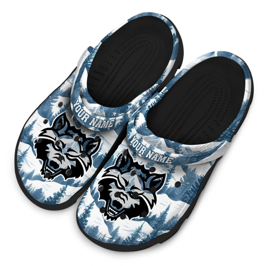 personalized arkansas state red wolves snowy mountains clogs latest model personalized arkansas state red wolves snowy mountains clogs latest model