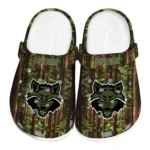 personalized arkansas state red wolves woods forest designs clogs best selling