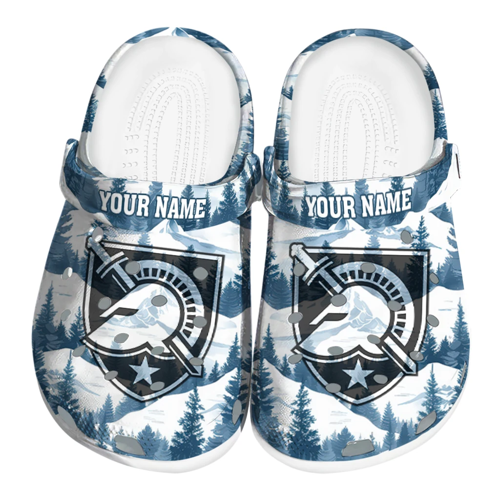 personalized army black knights snowy mountains clogs best selling personalized army black knights snowy mountains clogs best selling
