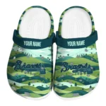 personalized atlanta braves hills illustration clogs best selling