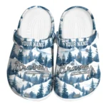 personalized atlanta braves snowy mountains clogs best selling