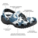personalized atlanta falcons snowy mountains clogs best selling