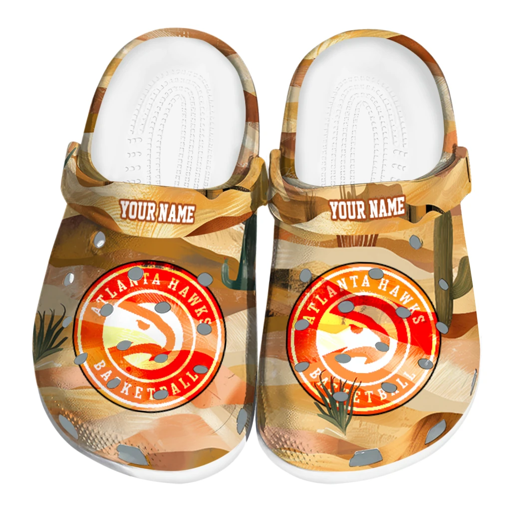 personalized atlanta hawks desert layers clogs best selling personalized atlanta hawks desert layers clogs best selling