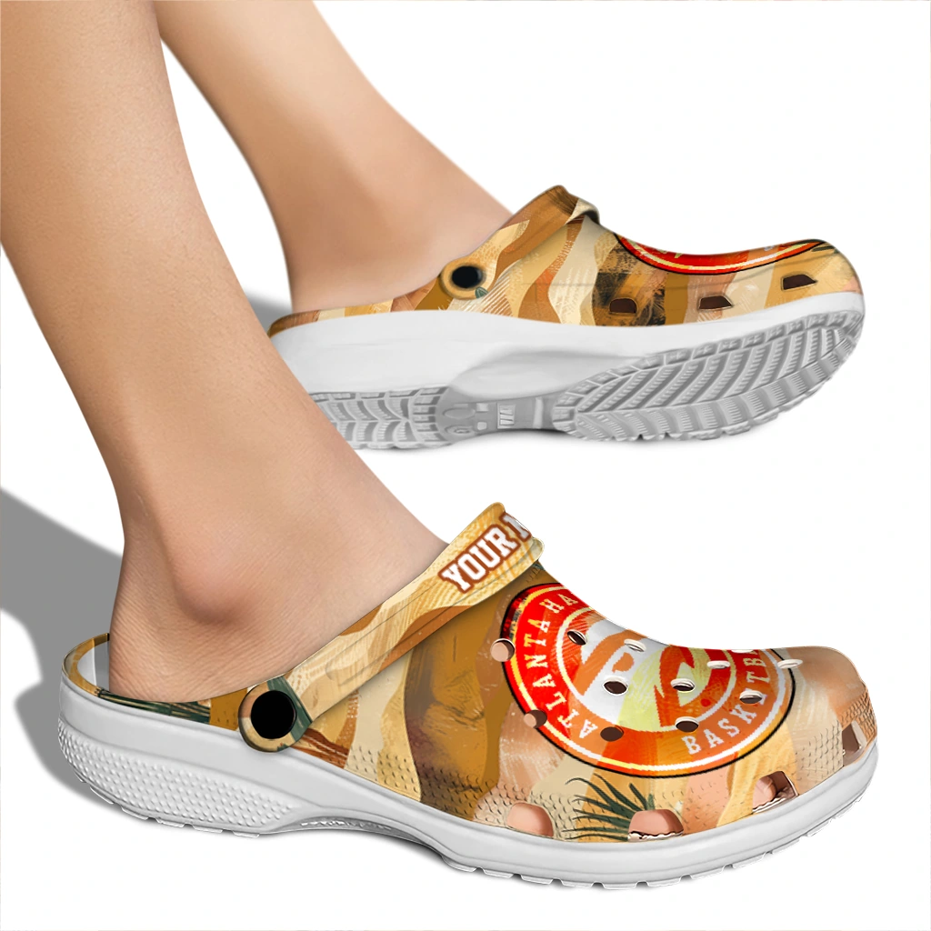 personalized atlanta hawks desert layers clogs fashion forward personalized atlanta hawks desert layers clogs fashion forward