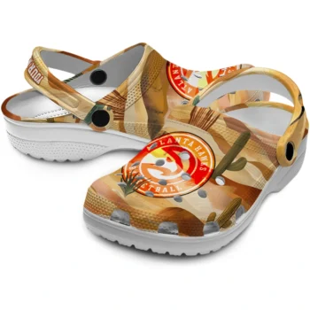 personalized atlanta hawks desert layers clogs high quality