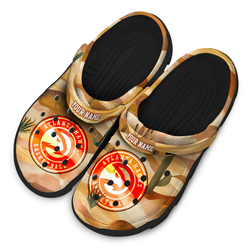 personalized atlanta hawks desert layers clogs latest model personalized atlanta hawks desert layers clogs latest model