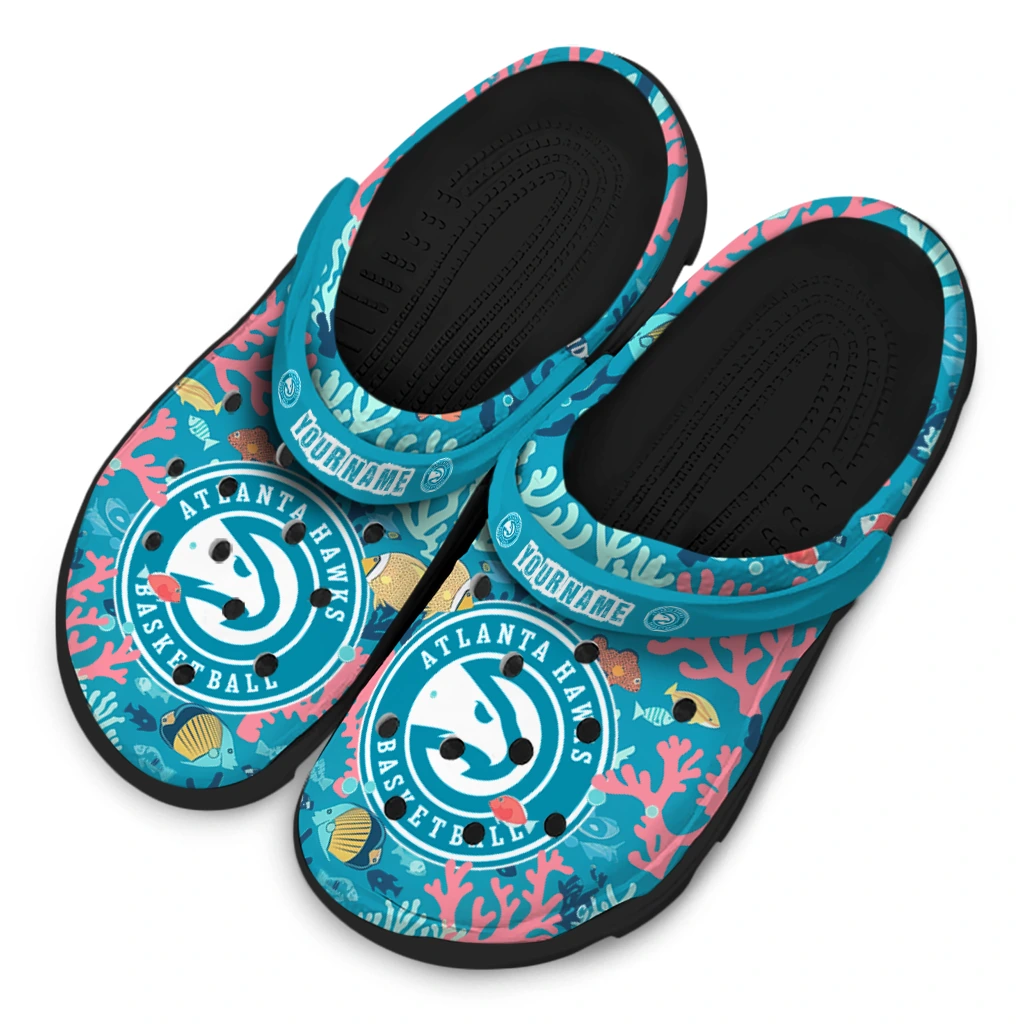 personalized atlanta hawks tropical fish ocean clogs latest model personalized atlanta hawks tropical fish ocean clogs latest model