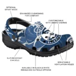 personalized atlanta hawks wave flow clogs best selling