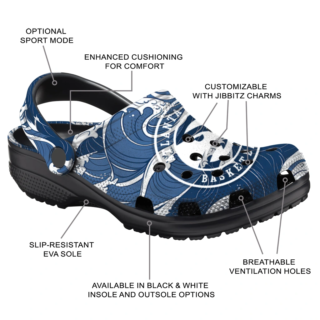 personalized atlanta hawks wave flow clogs new arrival personalized atlanta hawks wave flow clogs new arrival