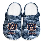 personalized auburn tigers snowy hills clogs best selling