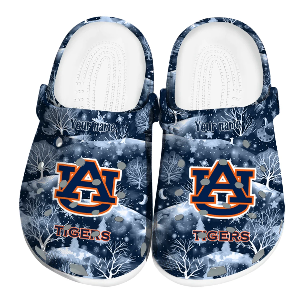 personalized auburn tigers snowy hills clogs best selling personalized auburn tigers snowy hills clogs best selling