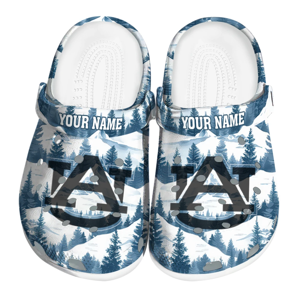 personalized auburn tigers snowy mountains clogs best selling personalized auburn tigers snowy mountains clogs best selling