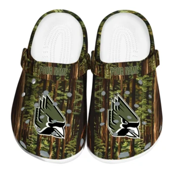 personalized ball state cardinals woods forest designs clogs best selling