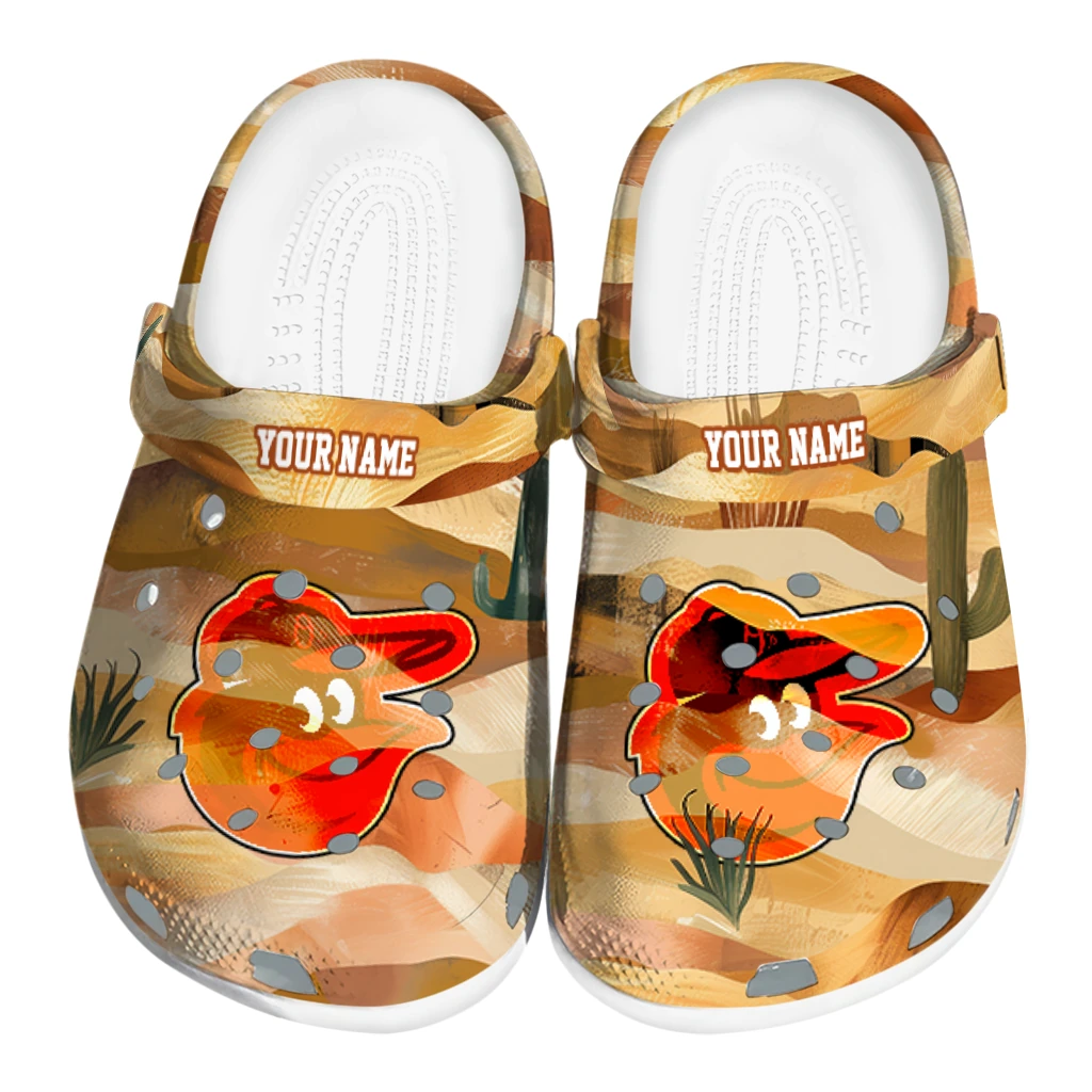 personalized baltimore orioles desert layers clogs best selling personalized baltimore orioles desert layers clogs best selling