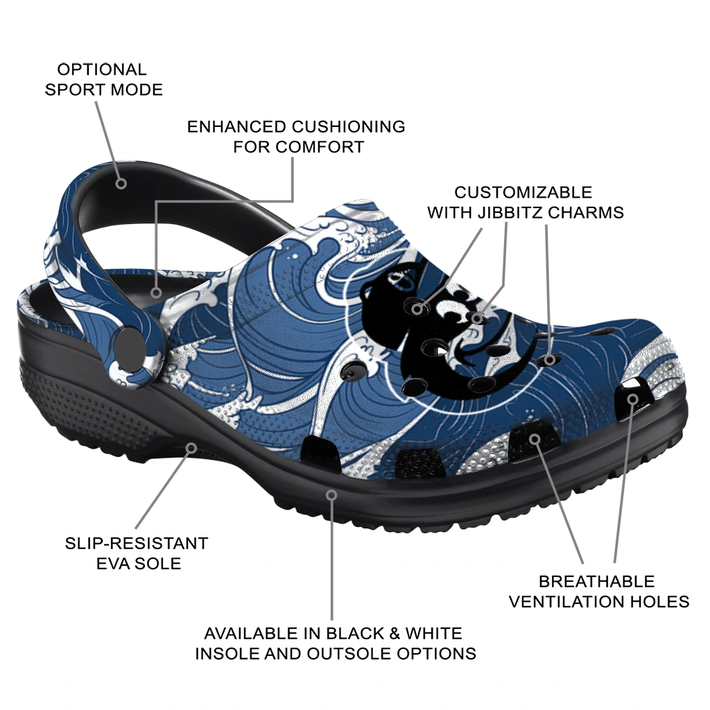 personalized baltimore orioles wave flow clogs new arrival personalized baltimore orioles wave flow clogs new arrival