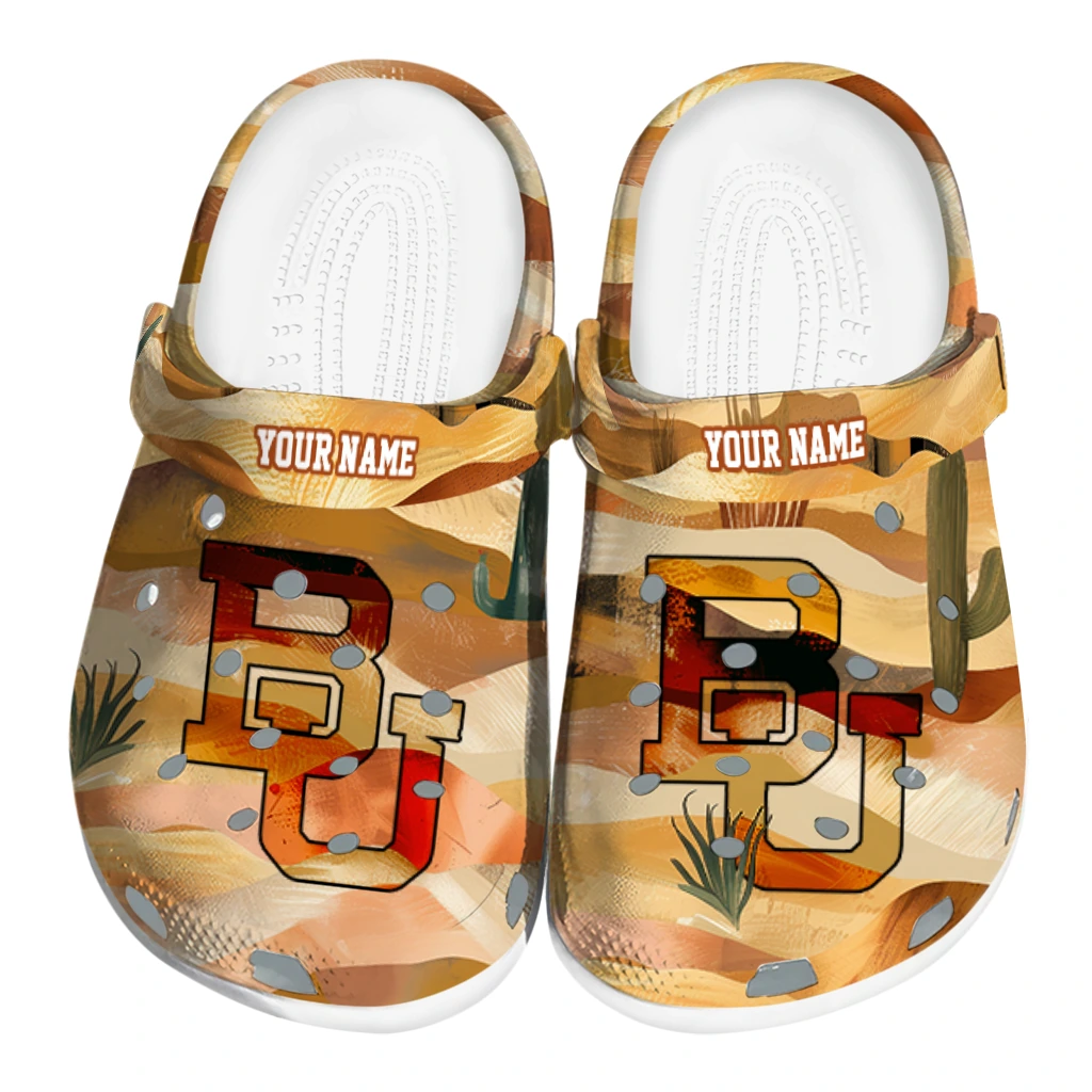personalized baylor bears desert layers clogs best selling personalized baylor bears desert layers clogs best selling