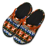personalized boise state broncos christmas motif clogs best selling