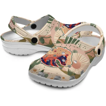 personalized boise state broncos desert cactus pattern clogs high quality