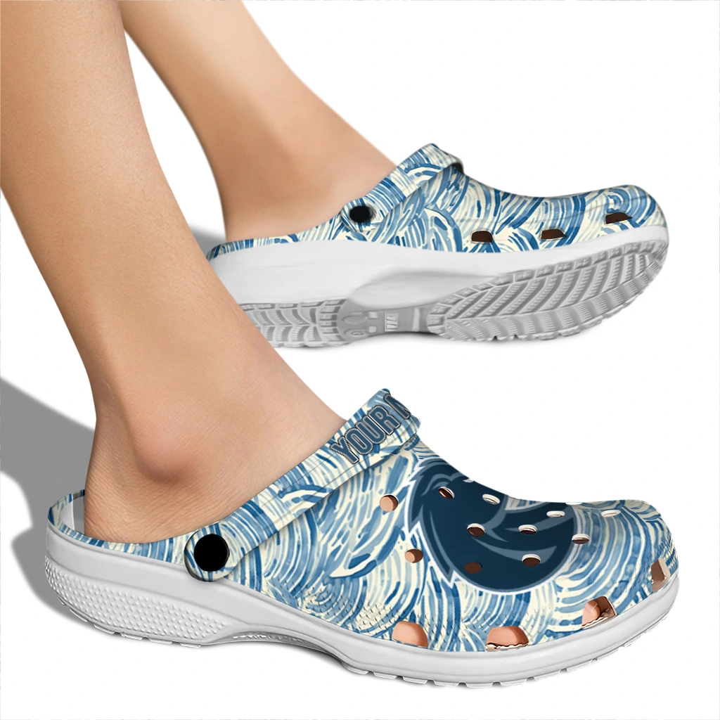 personalized boise state broncos sea swirls clogs fashion forward personalized boise state broncos sea swirls clogs fashion forward