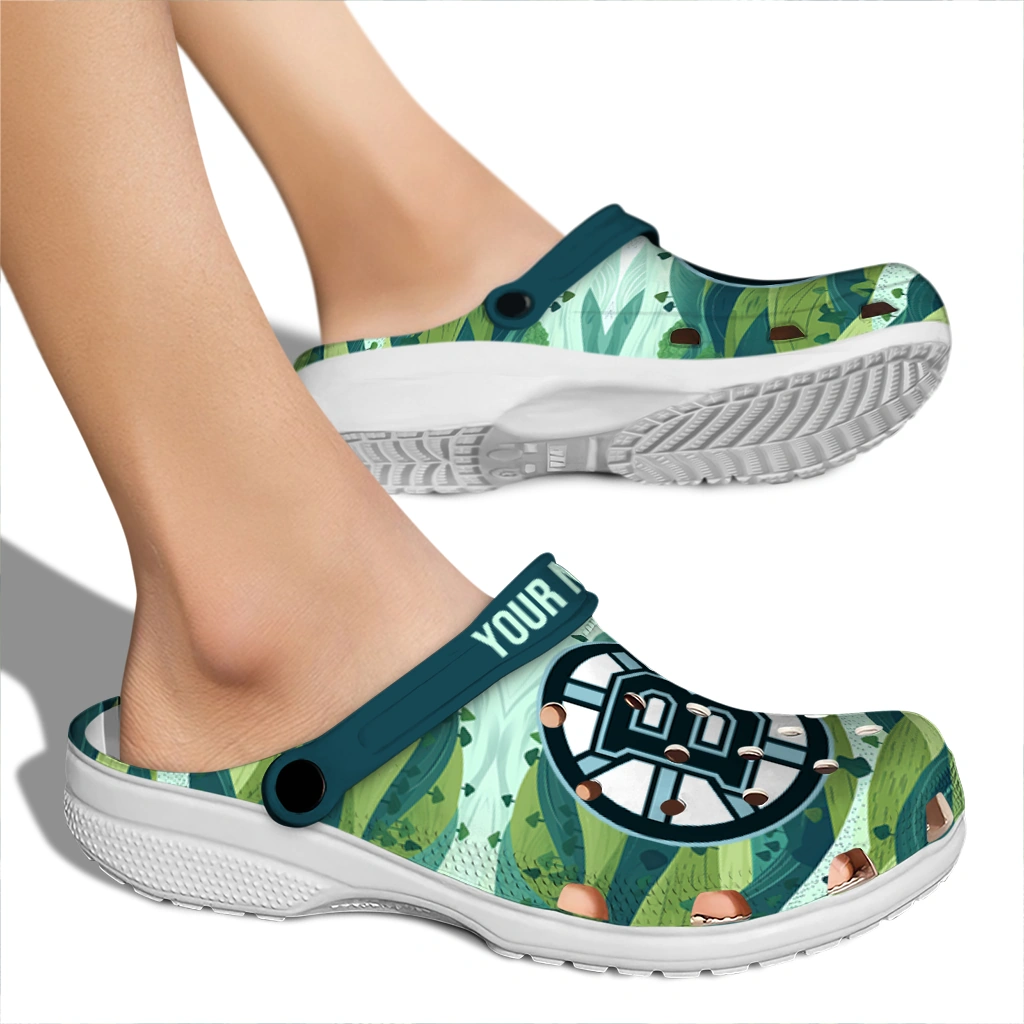 personalized boston bruins hills illustration clogs fashion forward personalized boston bruins hills illustration clogs fashion forward