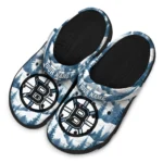 personalized boston bruins snowy mountains clogs best selling