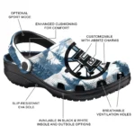 personalized boston bruins snowy mountains clogs best selling