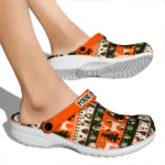 personalized bowling green falcons christmas motif clogs best selling