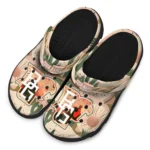personalized bowling green falcons desert cactus pattern clogs best selling