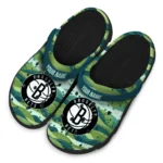 personalized brooklyn nets hills illustration clogs best selling