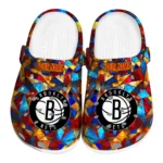 personalized brooklyn nets prism pieces clogs best selling