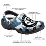 personalized brooklyn nets snowy mountains clogs best selling