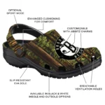 personalized brooklyn nets woods forest designs clogs best selling