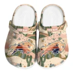 personalized buffalo bills desert cactus pattern clogs best selling