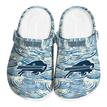 personalized buffalo bills sea swirls clogs best selling