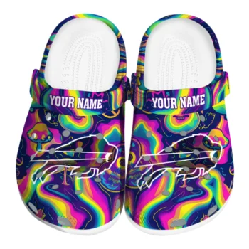 personalized buffalo bills swirling mushrooms clogs best selling