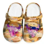 personalized buffalo bulls desert layers clogs best selling