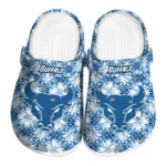 personalized buffalo bulls snowflake mosaic clogs best selling