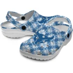 personalized buffalo bulls snowflake mosaic clogs best selling
