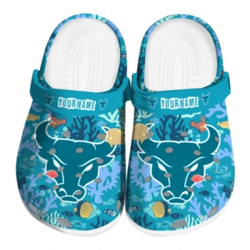 personalized buffalo bulls tropical fish ocean clogs best selling