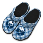 personalized buffalo sabres snowflake mosaic clogs best selling
